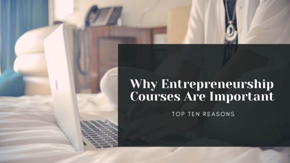 why entrepreneurship course is important